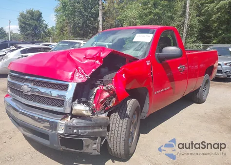 2007 Chevrolet Silverado 1500 Work Truck из США, поврежденный, VIN 1GCEC14CX7Z596585